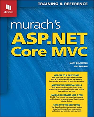 Murach's ASP.NET Core MVC [2020] - Image pdf with ocr